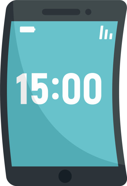 可折叠设备图标平隔离图片下载