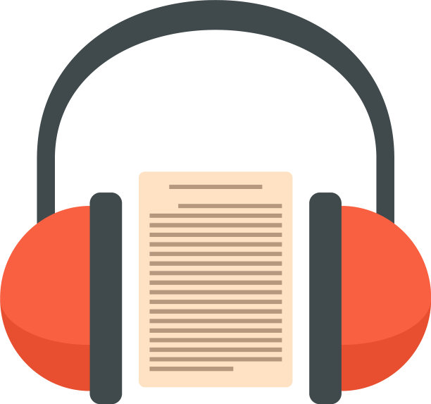 耳机音频课图标平坦孤立图片下载