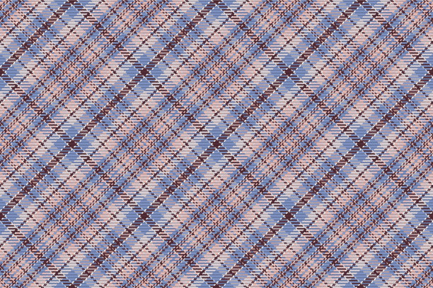无缝图案苏格兰格子呢格子呢图片下载