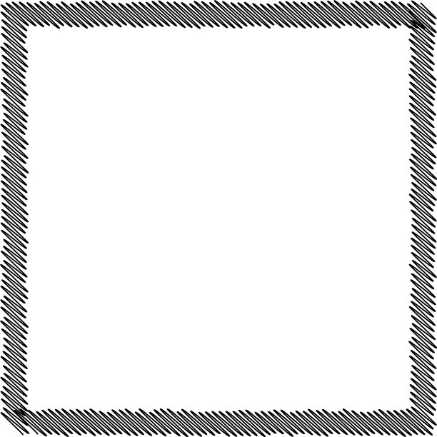 正方形长方形潦草的素描素描涂鸦图片下载