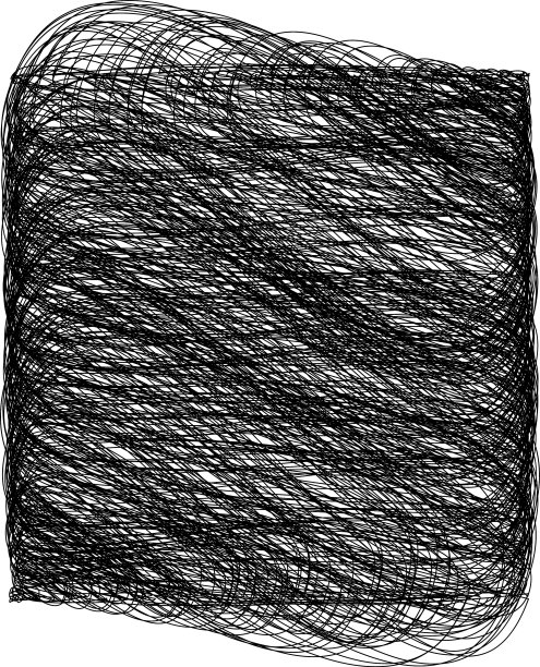 正方形长方形潦草的素描素描涂鸦图片下载