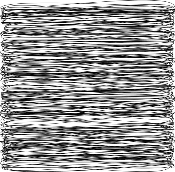 正方形长方形潦草的素描素描涂鸦图片下载