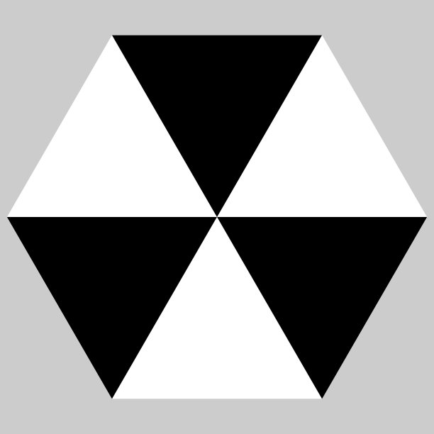 三角形抽象几何图案图片下载