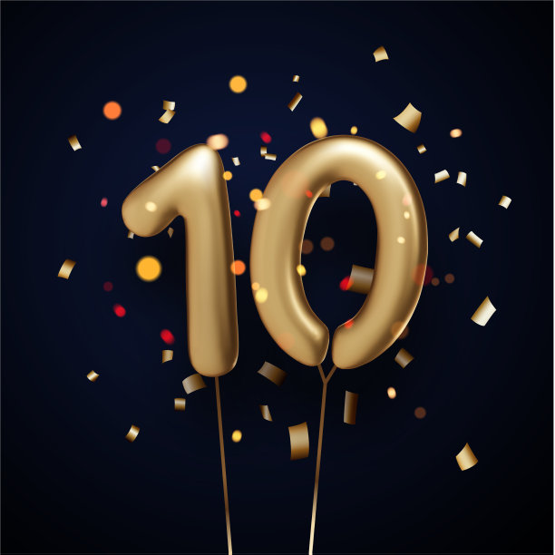 在黑色的气球上绣上金色的线图片下载