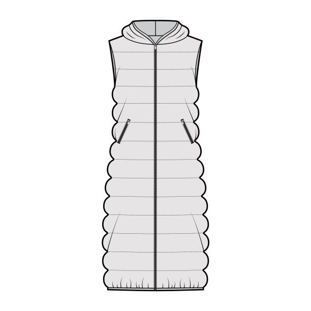 连帽羽绒服背心，羽绒服背心图片下载