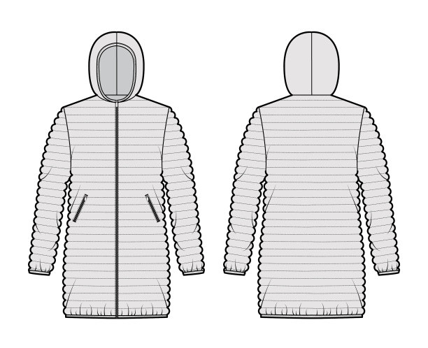 羽绒外套夹克技术时尚图片下载