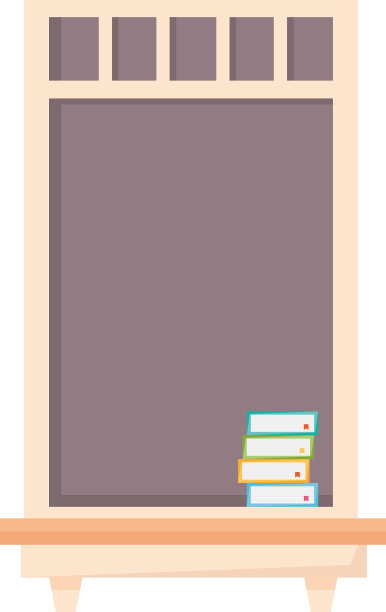 带书的窗户外观图片下载