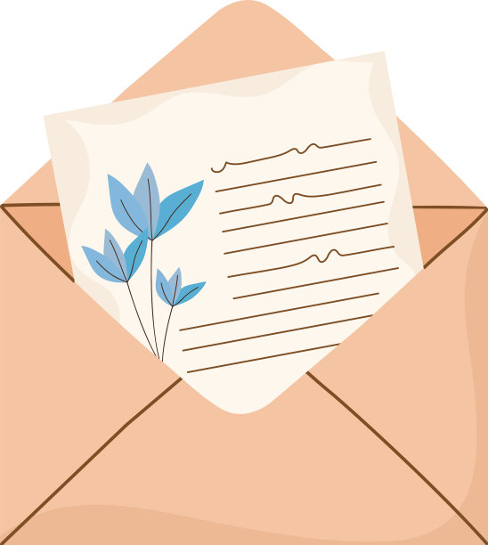 带纸信封图片下载