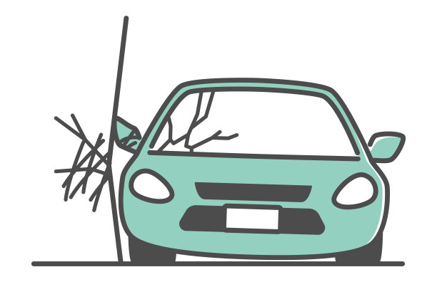 汽车事故的简单说明图片下载