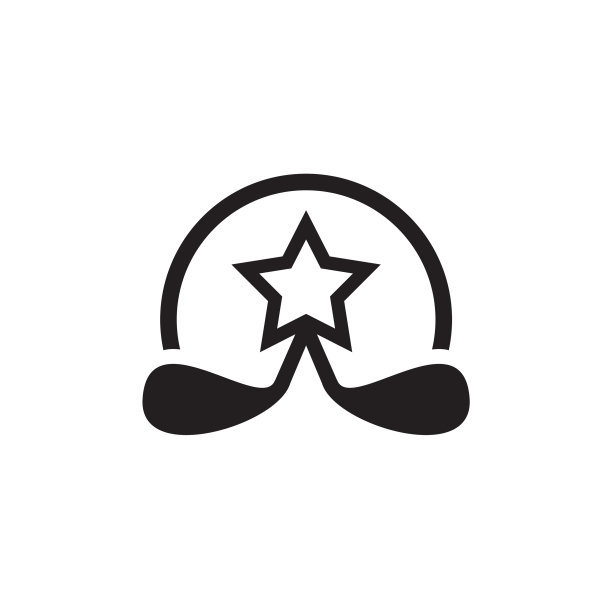 高尔夫俱乐部标志设计模板图片下载