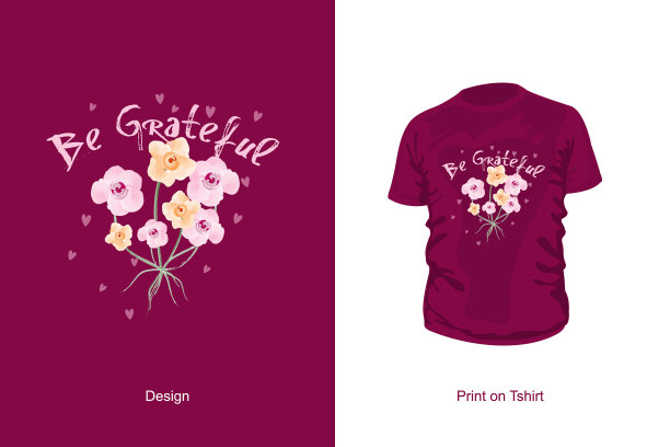 带有短信的创意t恤设计图片下载