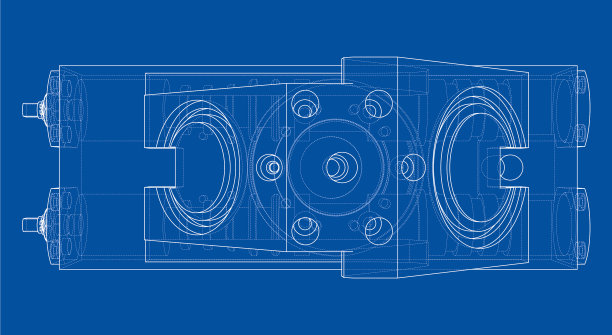 抽象工业对象概念图片下载