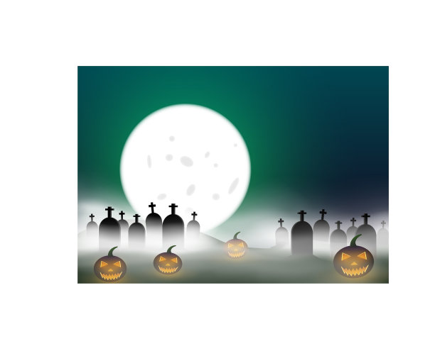 令人毛骨悚然的万圣节之夜图片下载