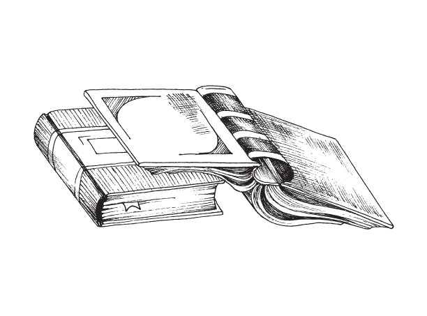 速写式的开合书图片下载