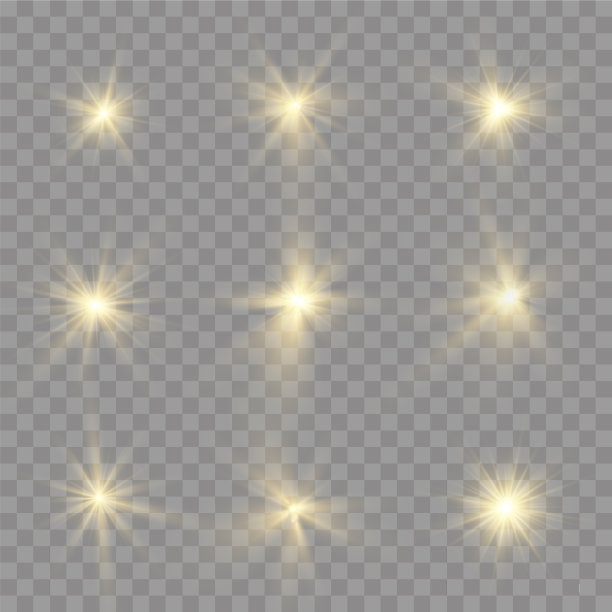 闪亮的星星闪耀的太阳闪烁的尘埃图片下载