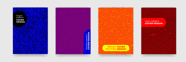 背景图案与抽象的线条设计和图片下载