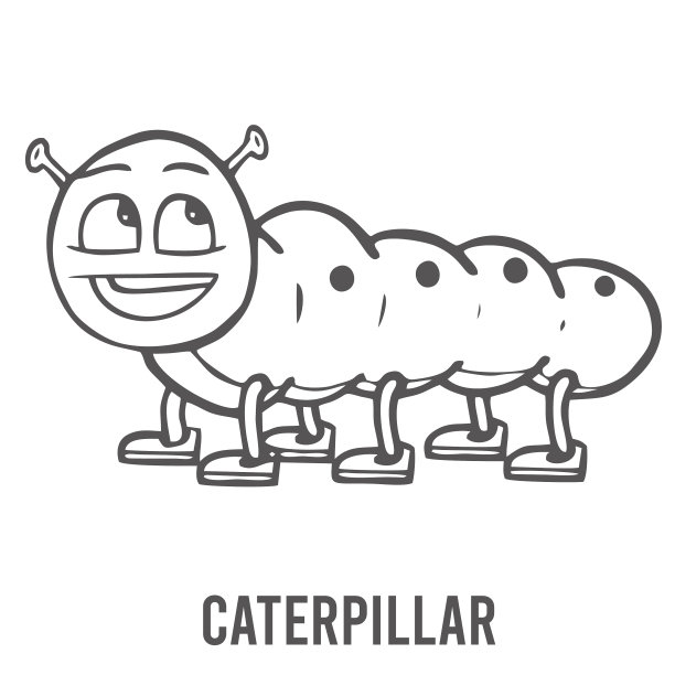 涂色页适合学龄前儿童学习图片下载