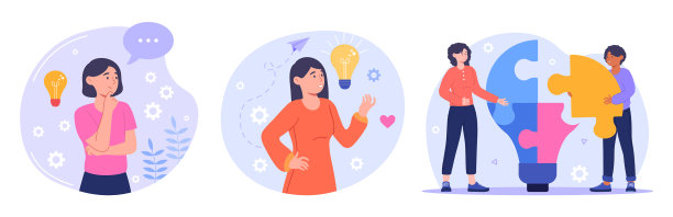 设置有头脑的男女角色图片下载