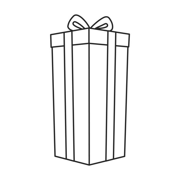 圣诞礼品盒图标图片下载