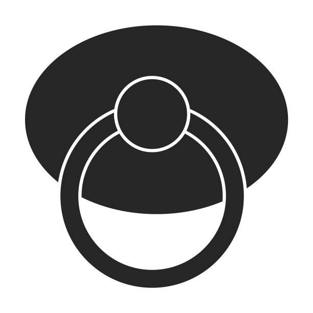 安抚奶嘴图标黑色图标孤立图片下载