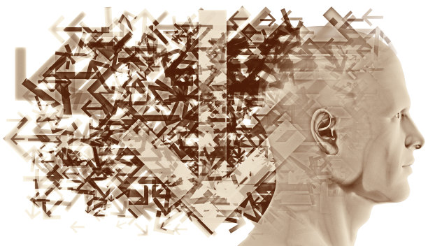 直接向下思考-复古风格图片下载