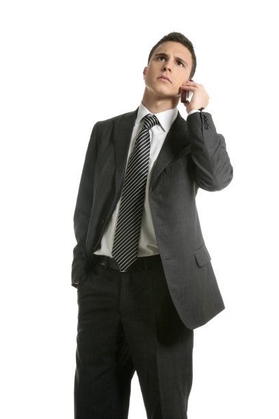 商人用手机交谈图片下载