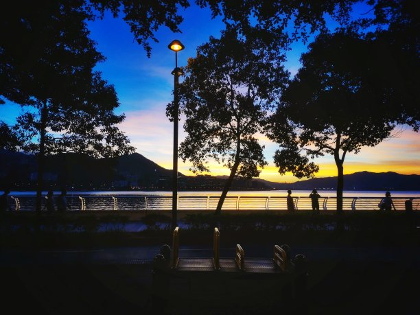 马鞍山日落图片下载