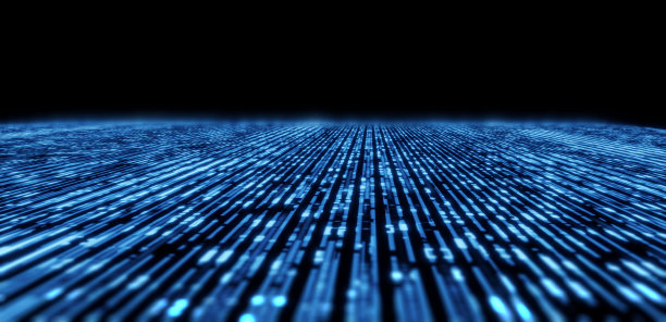 光纤光的离焦图像抽象背景图片下载