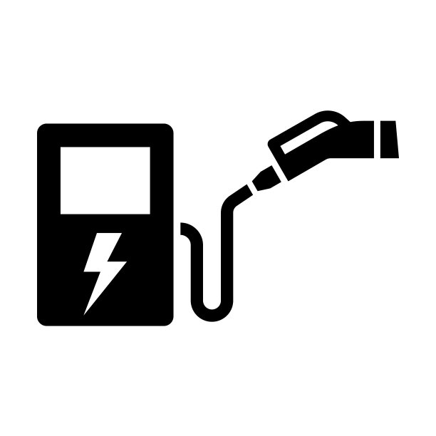 电动汽车充电站图标图片下载