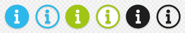 信息标志，信息图标。圆形信息语音气泡符号。图片下载