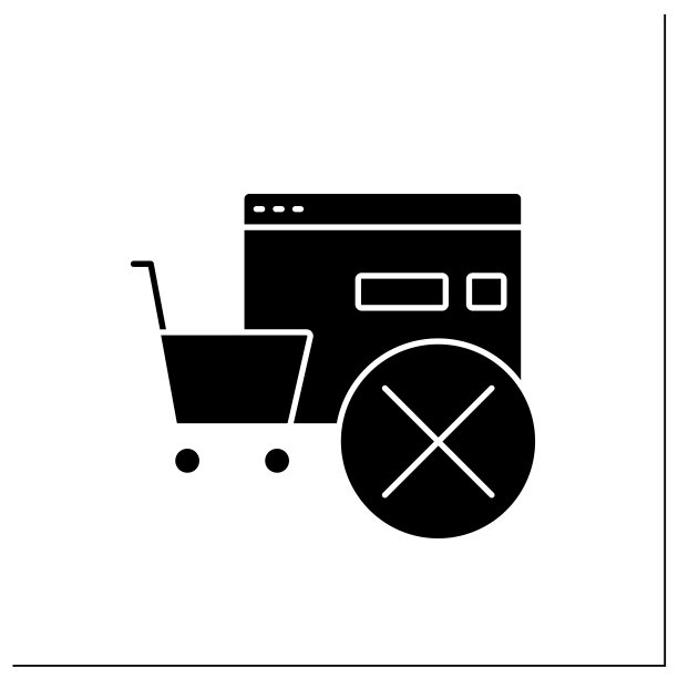 拒绝订单的glyph图标图片下载