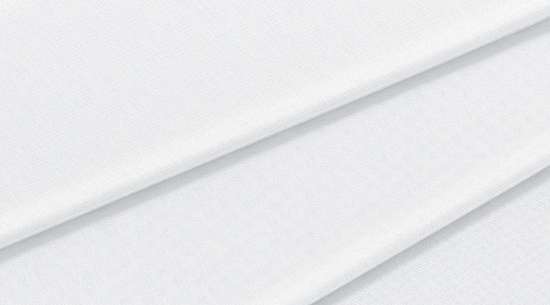 空白白色折叠织物材料模型，俯视图图片下载