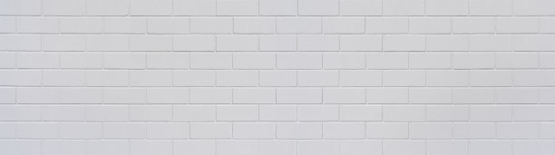 白色的全景砖墙图片下载