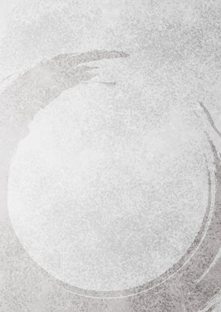 在银色日本纸上的一个银色圆圈的背景插图图片下载