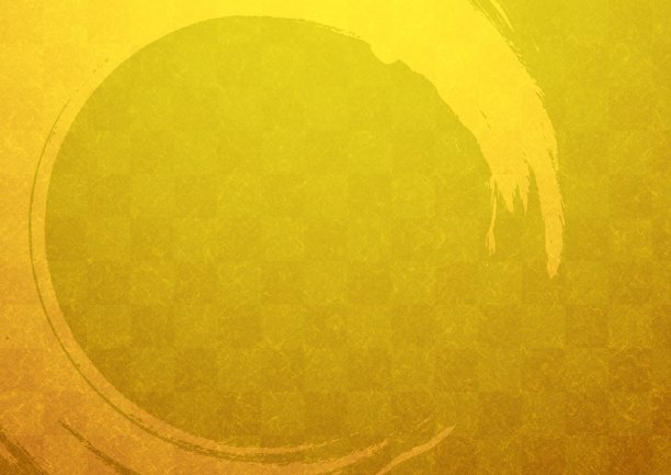 背景插图的黄金格子图案与黄金圈图片下载