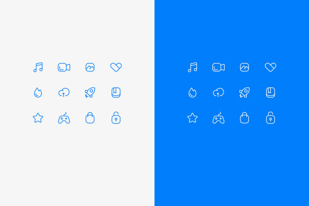 关于办公室的矢量图标集图片下载