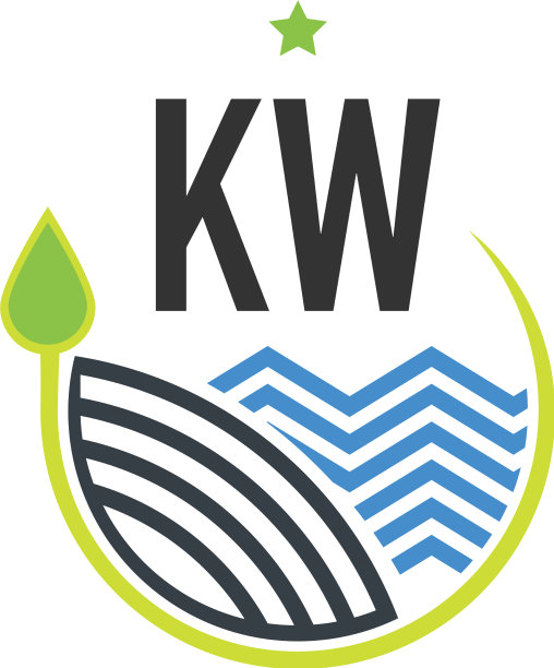 首字母kw自然创意设计模板图片下载