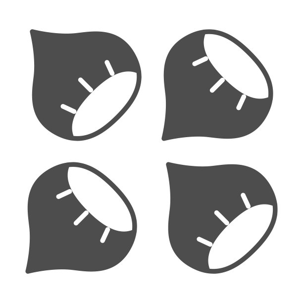 烤栗子固体图标，街头食品概念，韩国坚果烤矢量标志在白色背景，字形风格图标的移动概念和网页设计。矢量图形。图片下载