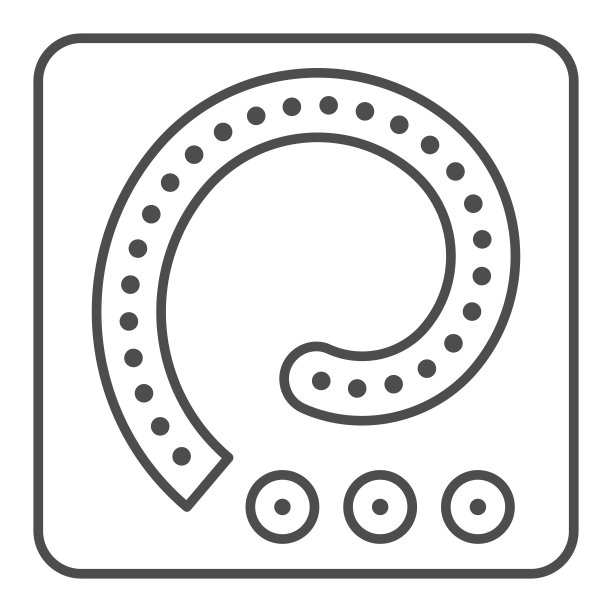 圣代韩国血肠细线图标，亚洲食物概念，顺代矢量标志在白色背景上，轮廓风格图标的移动概念和网页设计。矢量图形。图片下载