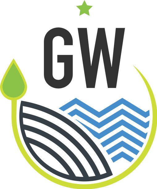 首字母gw自然创意设计模板图片下载