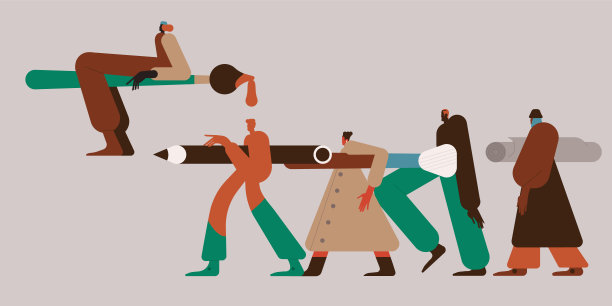 创意或教育过程横幅，广告，网页设计工作室，创业或课程的登陆页或海报。图片下载