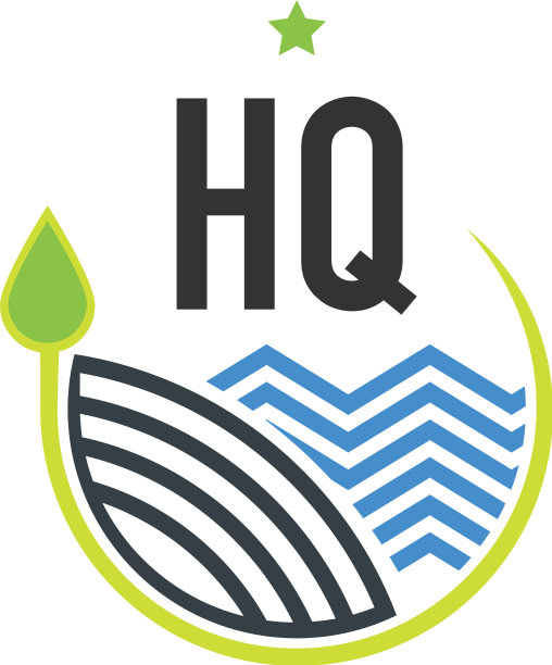 首字母hq自然创意设计模板图片下载