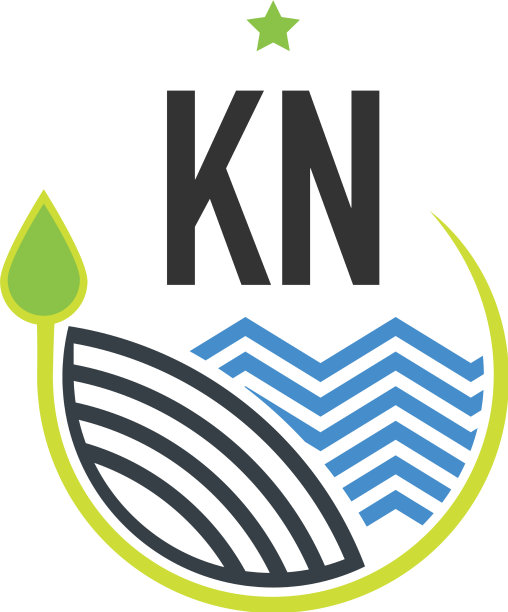 首字母kn自然创意设计模板图片下载