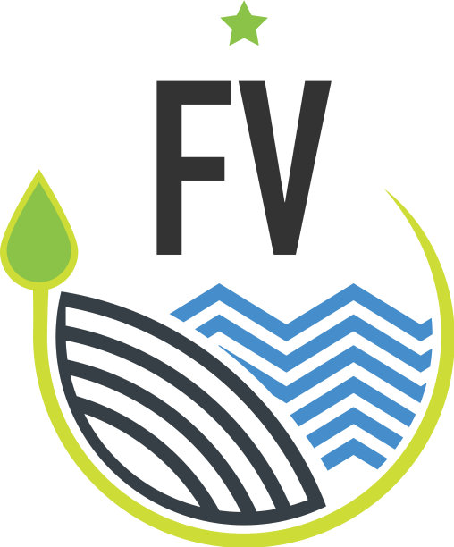 首字母fv自然创意设计模板图片下载