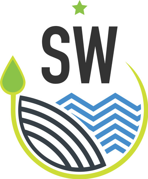 首字母sw自然创意设计模板图片下载