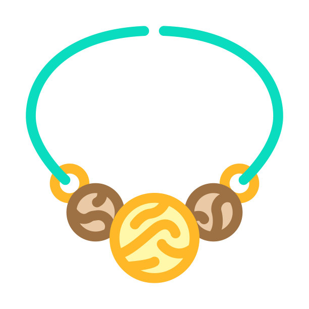 木材装饰颜色图标矢量插图图片下载