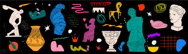 各种古董雕像图片下载