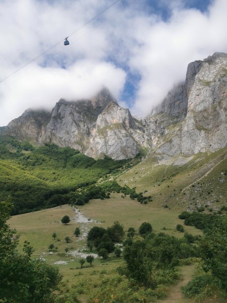 欧罗巴的缆车图片下载