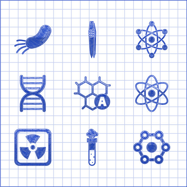 设置化学配方试管和化学瓶图片下载
