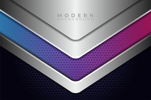 摘要现代科技重叠了金属图片下载